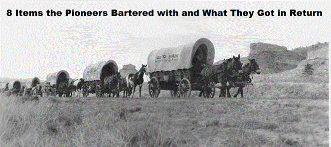 8 Items the Pioneers Bartered with and What They Got in Return - Plan ...